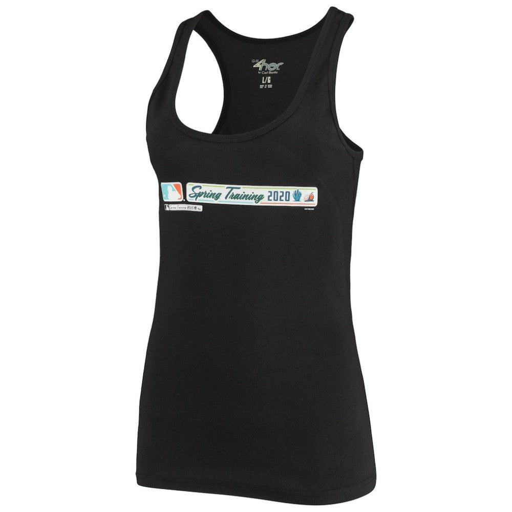 Black San Francisco Giants G-III Sports by Carl Banks Women's 2020 Spring Training Preseason Tank Top