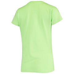 Green San Francisco Giants Soft as a Grape Women's Script Floral V-Neck T-Shirt