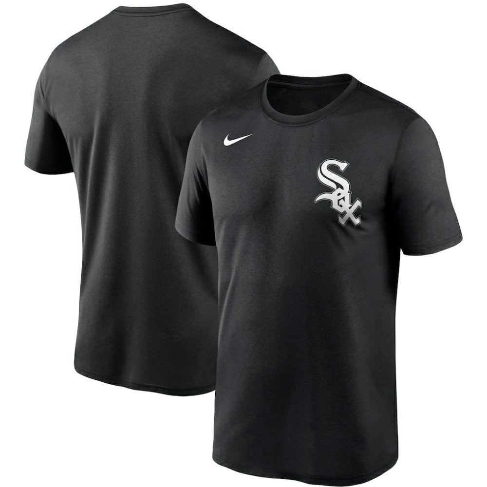 Black Chicago White Sox Nike Wordmark Legend Performance T-Shirt