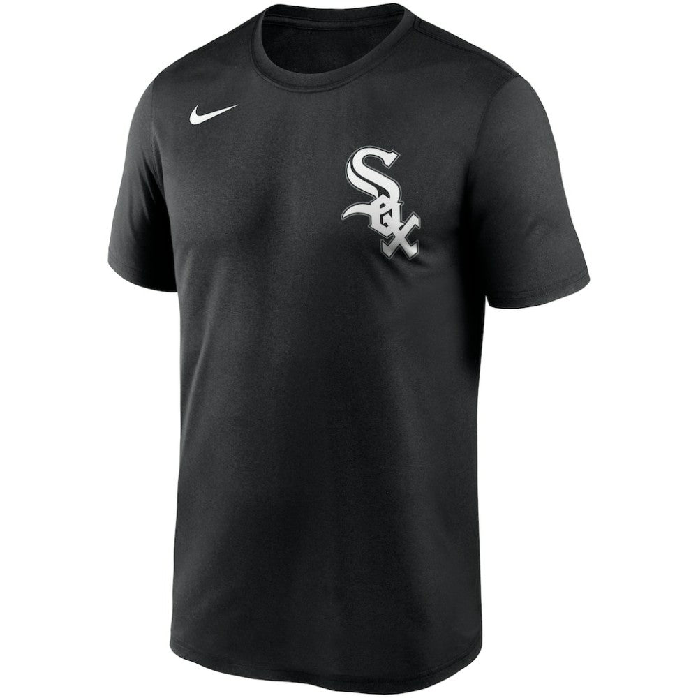 Black Chicago White Sox Nike Wordmark Legend Performance T-Shirt