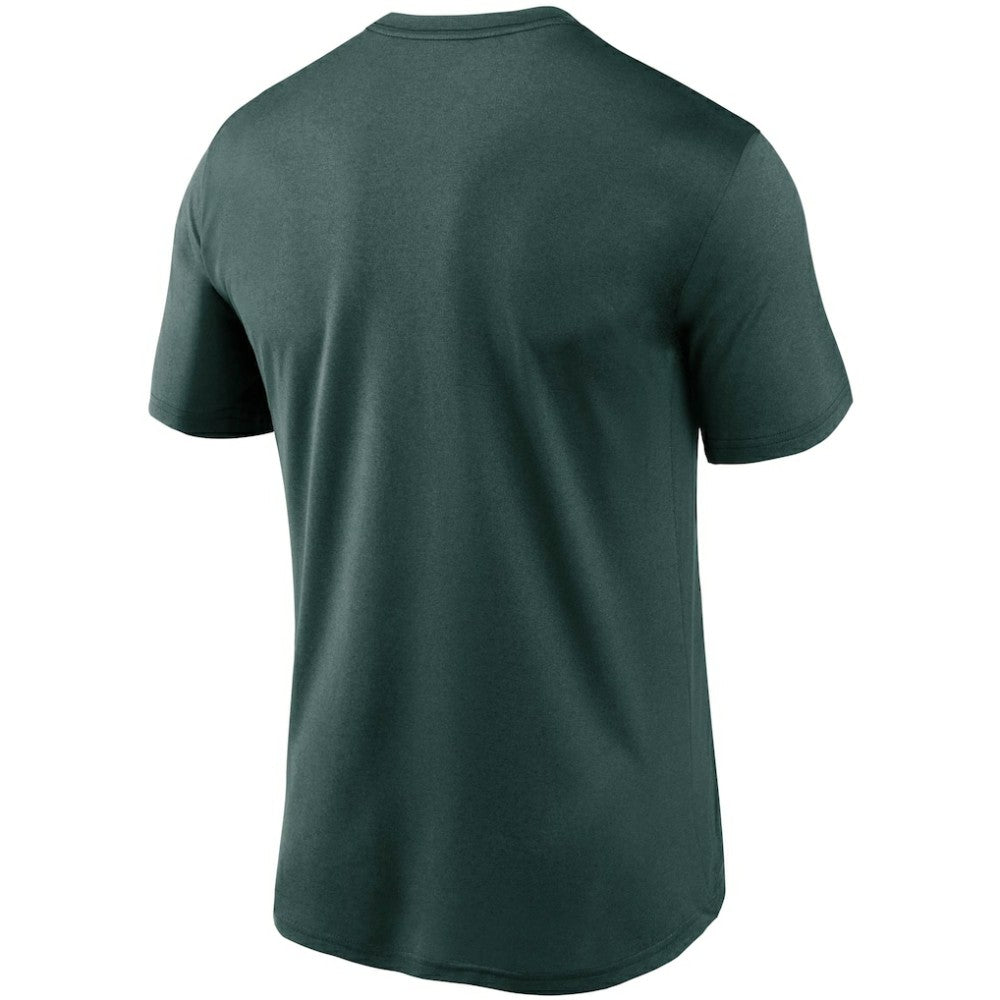 Green Athletics Nike Wordmark Legend Performance T-Shirt