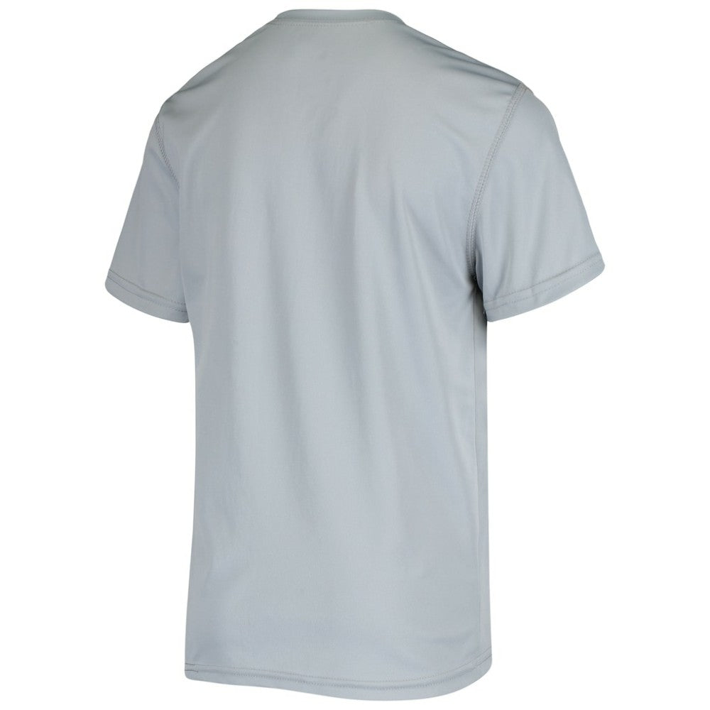 Gray San Francisco Giants Youth Spring Training Script Logo T-Shirt
