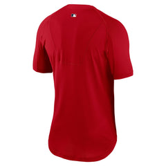 Red Los Angeles Angels Nike Authentic Collection Performance Raglan T-Shirt