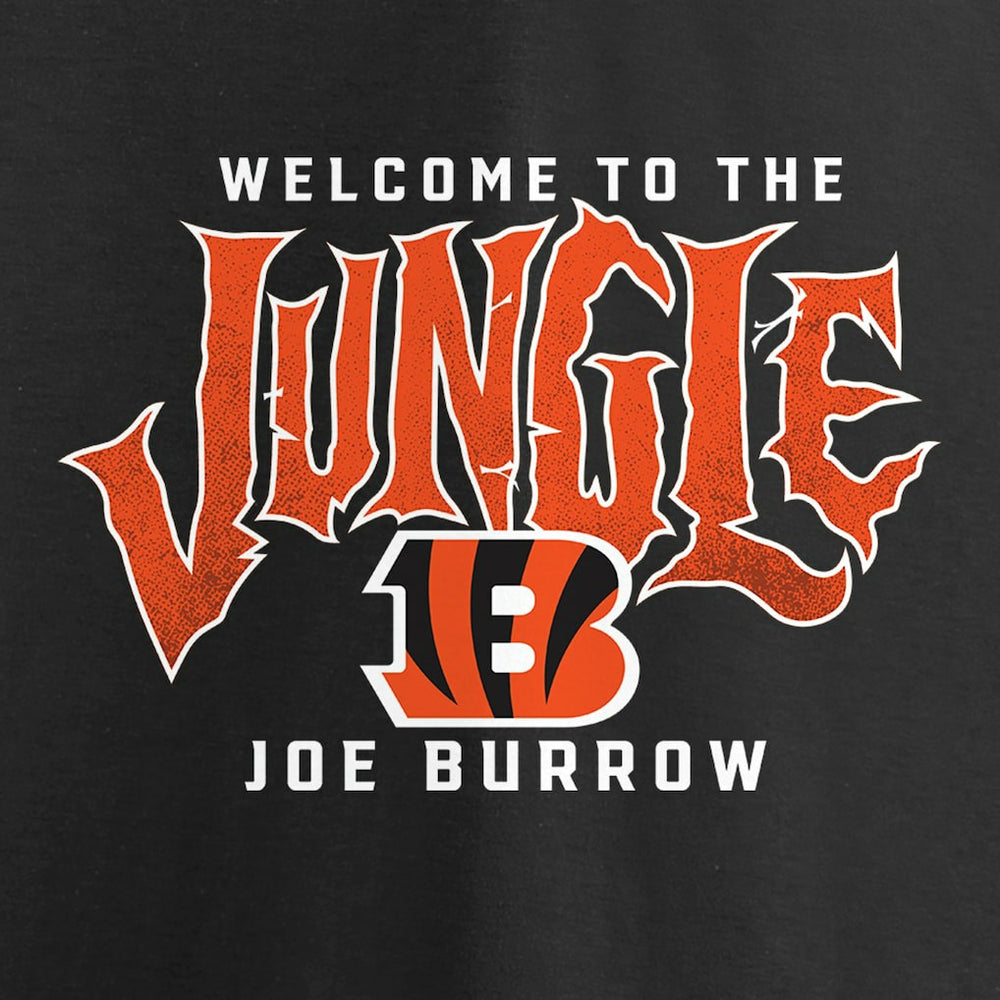 Joe Burrow  Women's Jungle Joe V-Neck T-Shirt - Cincinnati Bengals T-shirts
