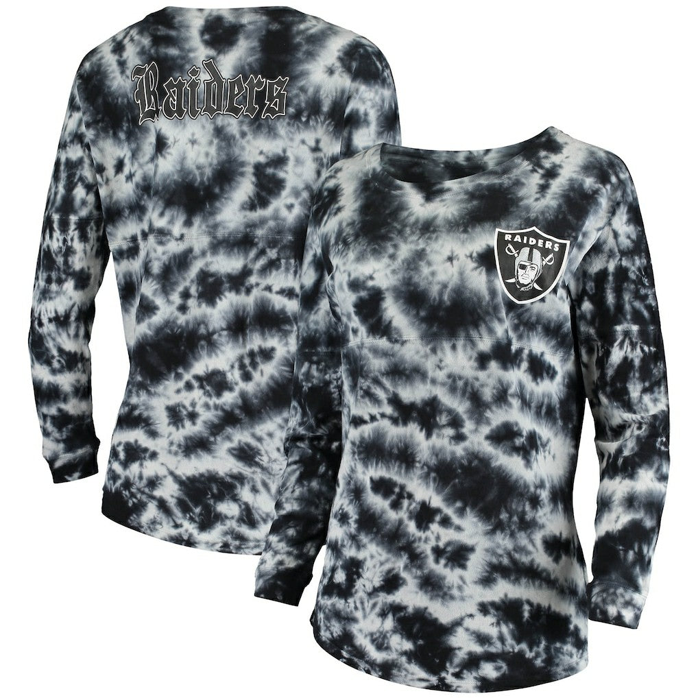 Women's Tie-Dye Long Sleeve T-Shirt - Las Vegas Raiders T-shirts