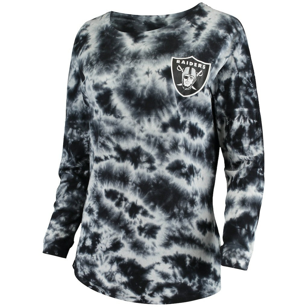 Women's Tie-Dye Long Sleeve T-Shirt - Las Vegas Raiders T-shirts