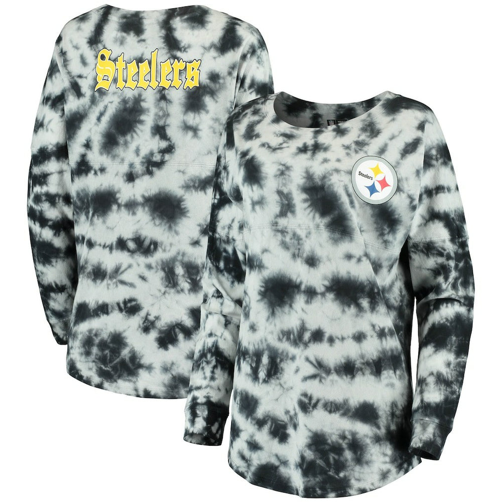 Women's Tie-Dye Long Sleeve T-Shirt - Pittsburgh Steelers T-shirts