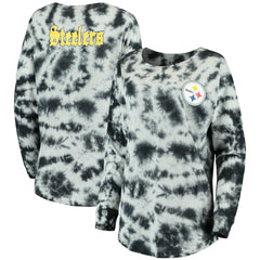Women's Tie-Dye Long Sleeve T-Shirt - Pittsburgh Steelers T-shirts