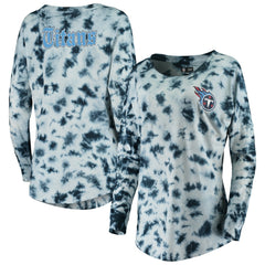 Women's Tie-Dye Long Sleeve T-Shirt - Tennessee Titans T-shirts