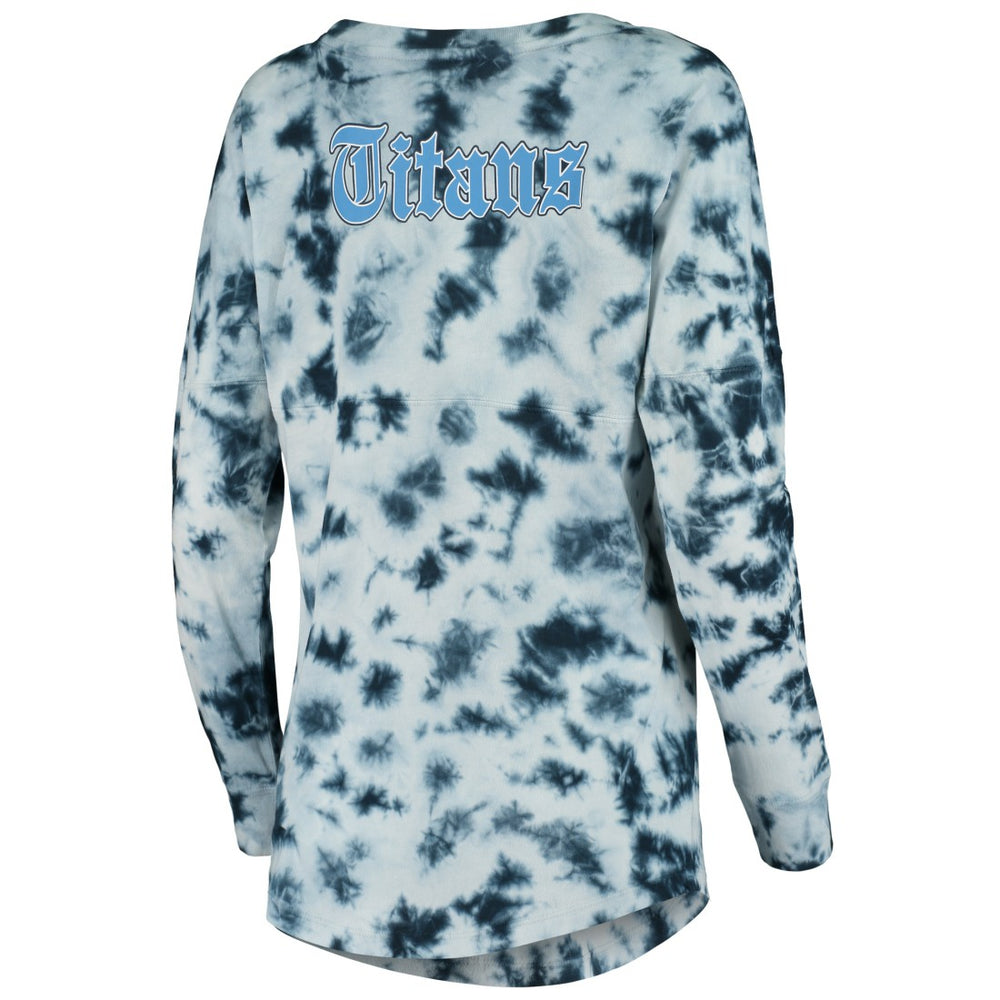 Women's Tie-Dye Long Sleeve T-Shirt - Tennessee Titans T-shirts