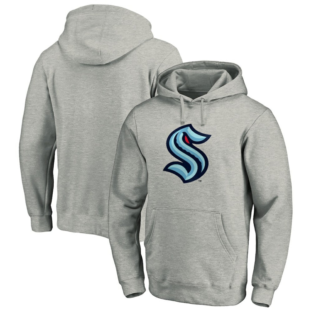 NHL Seattle Kraken Fanatics Big & Tall Primary Logo Pullover Hoodie