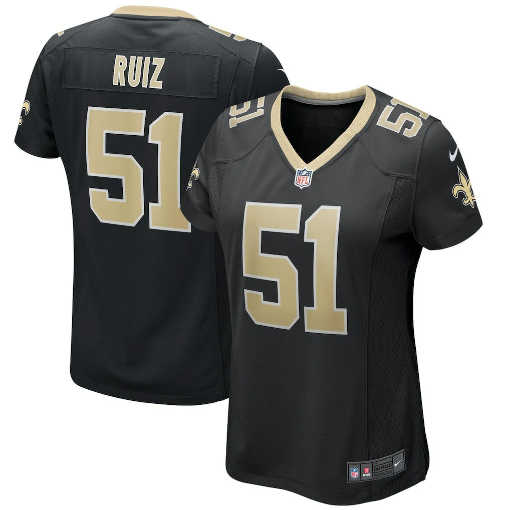 Cesar Ruiz  Women's Game Jersey - New Orleans Saints Jerseys