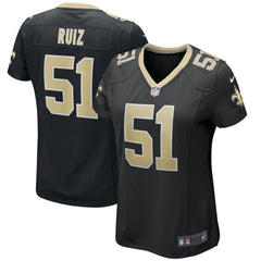 Cesar Ruiz  Women's Game Jersey - New Orleans Saints Jerseys