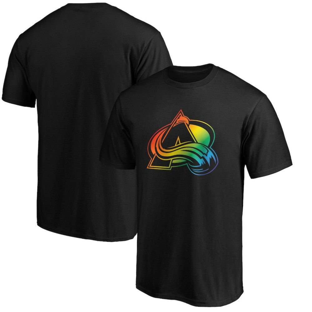 NHL Colorado Avalanche Team Pride Logo T-Shirt