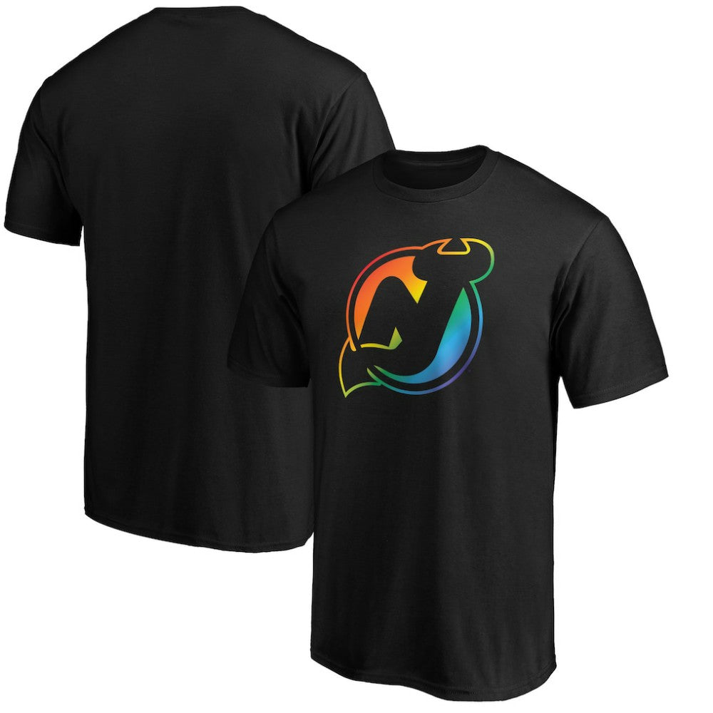 NHL New Jersey Devils Team Pride Logo T-Shirt