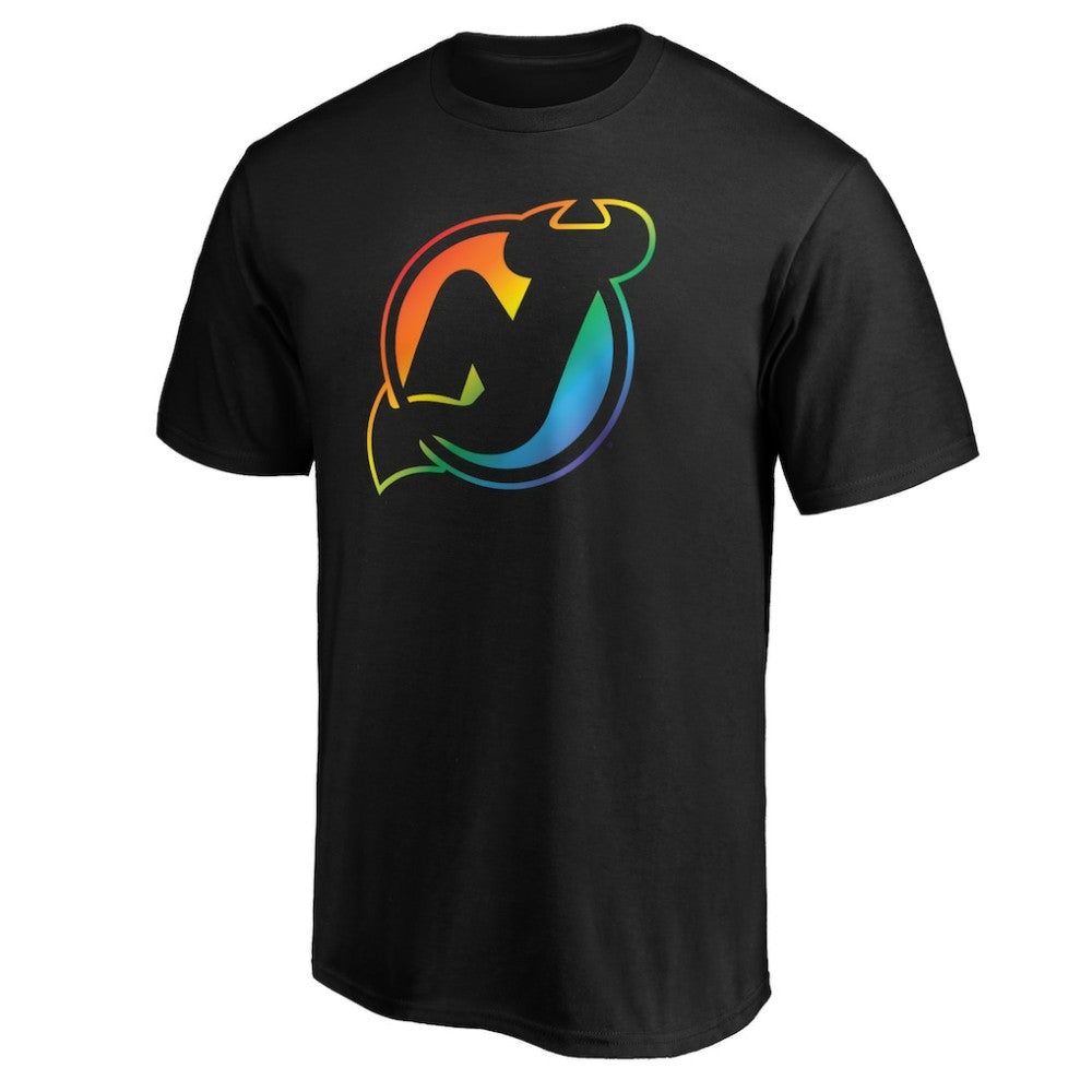 NHL New Jersey Devils Team Pride Logo T-Shirt