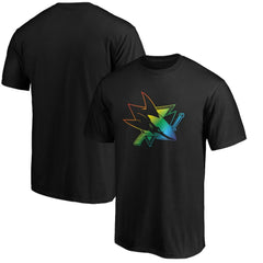 NHL San Jose Sharks Team Pride Logo T-Shirt