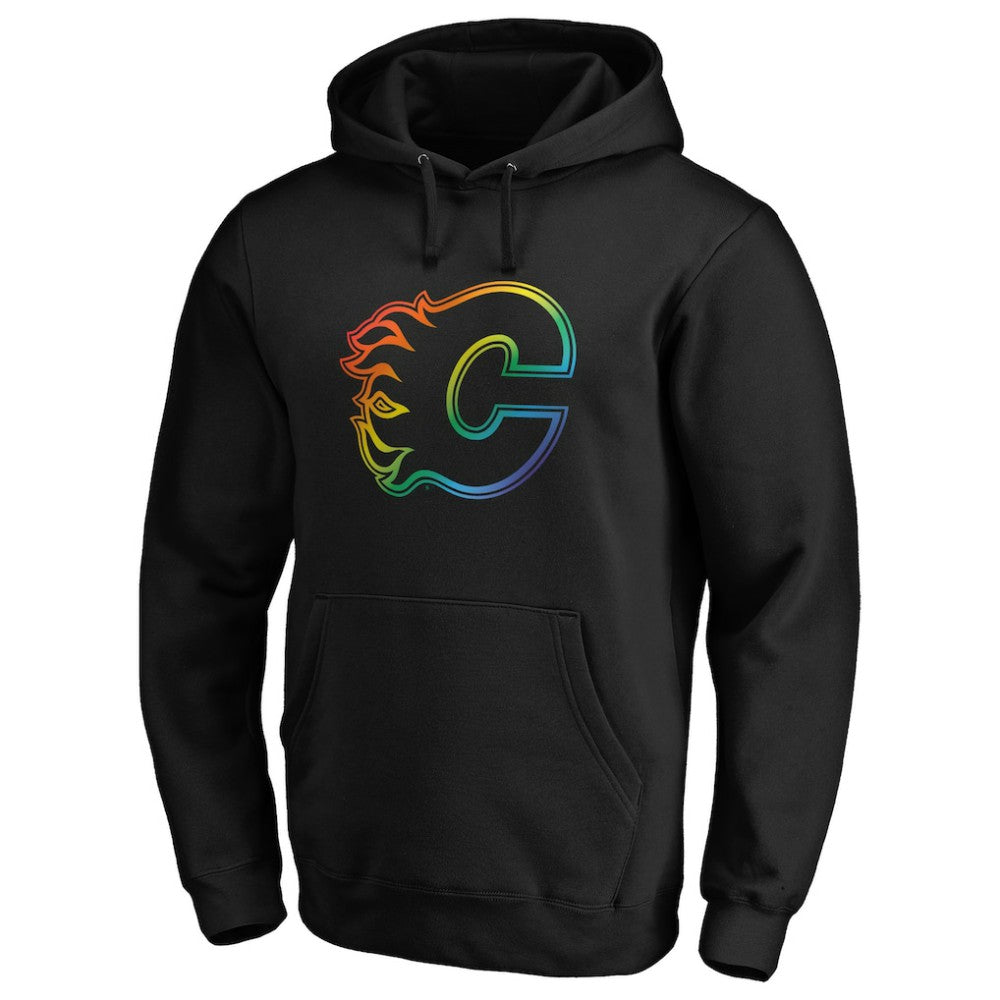 NHL Calgary Flames Team Pride Logo Pullover Hoodie