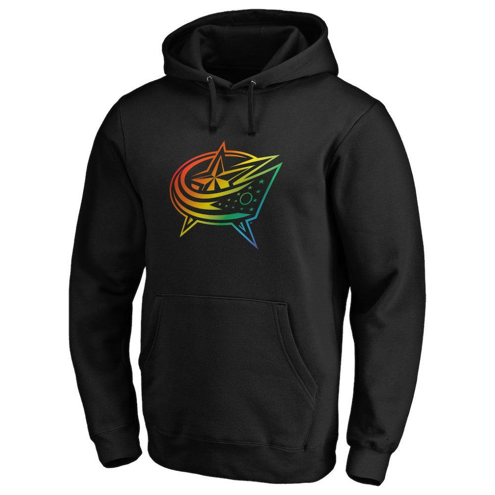 NHL Columbus Blue Jackets Team Pride Logo Pullover Hoodie