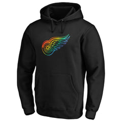 NHL Detroit Red Wings Team Pride Logo Pullover Hoodie