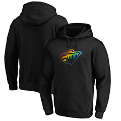 NHL Minnesota Wild Team Pride Logo Pullover Hoodie