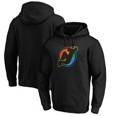 NHL New Jersey Devils Team Pride Logo Pullover Hoodie