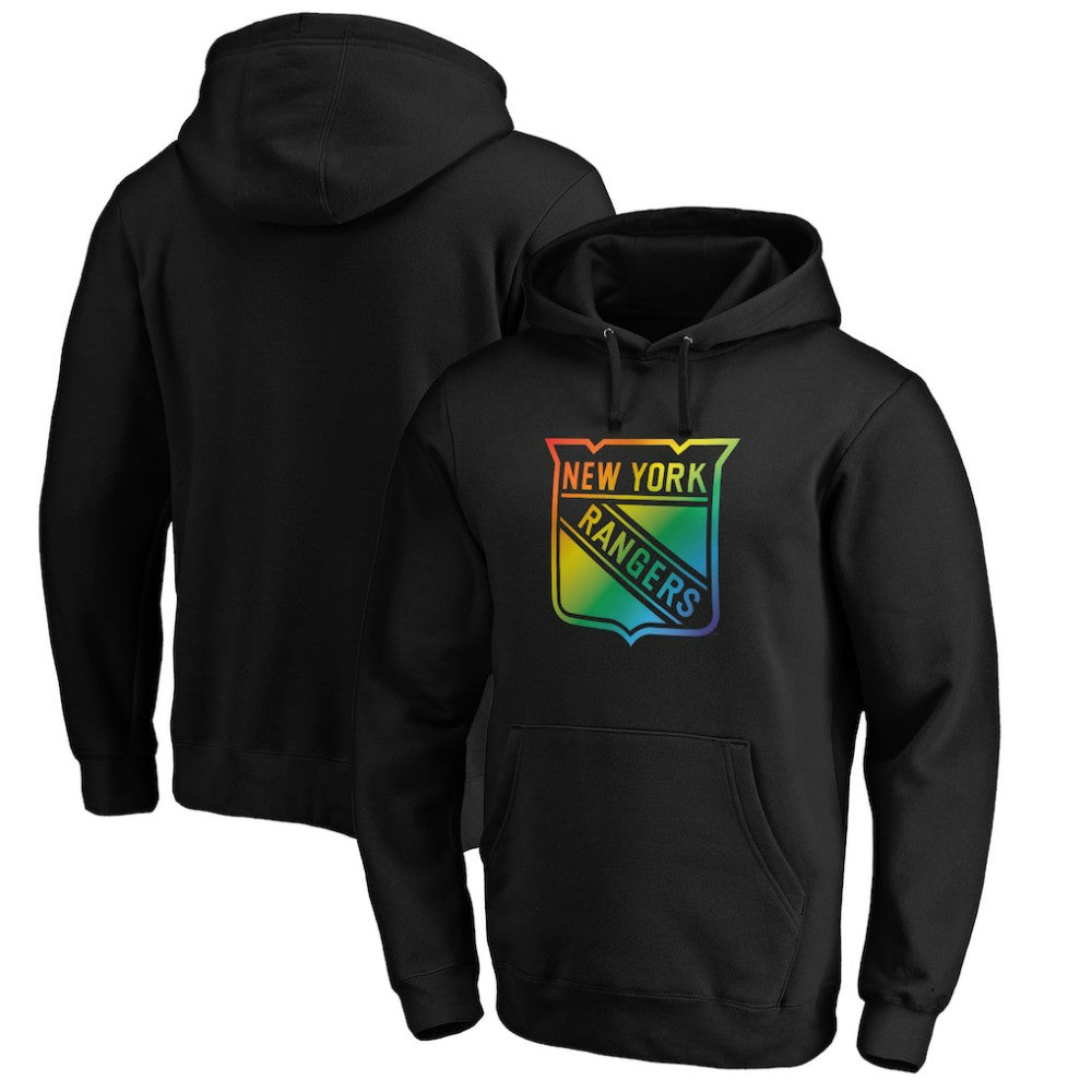 NHL New York Rangers Team Pride Logo Pullover Hoodie