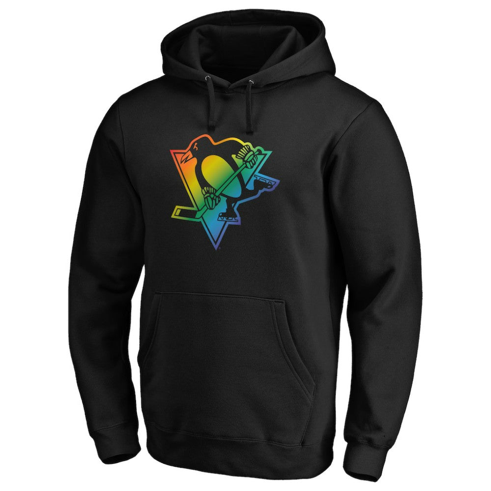 NHL Pittsburgh Penguins Team Pride Logo Pullover Hoodie