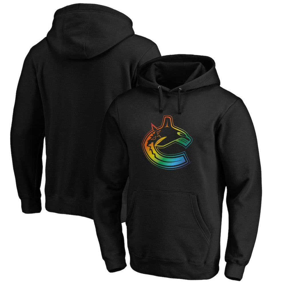 NHL Vancouver Canucks Team Pride Logo Pullover Hoodie
