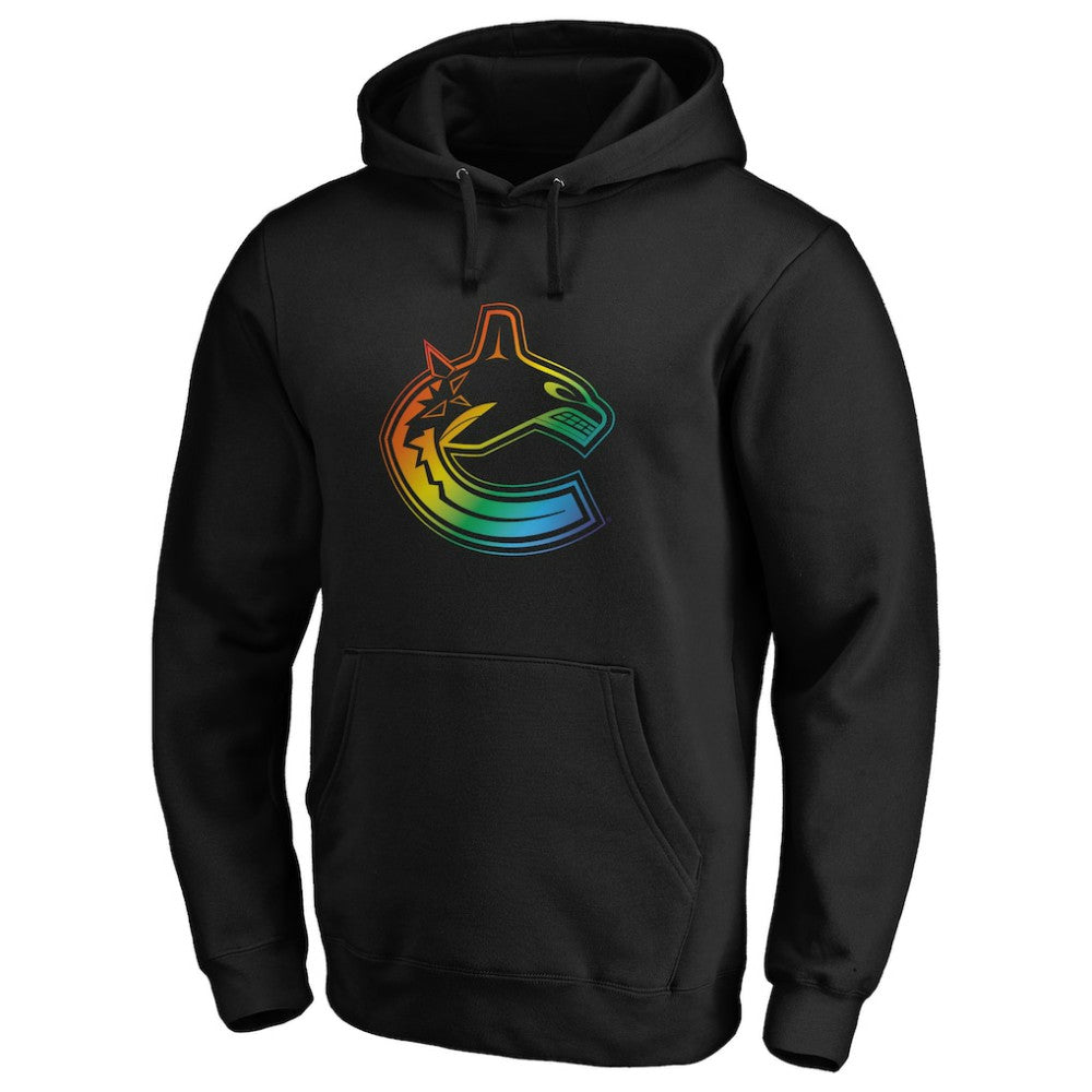 NHL Vancouver Canucks Team Pride Logo Pullover Hoodie