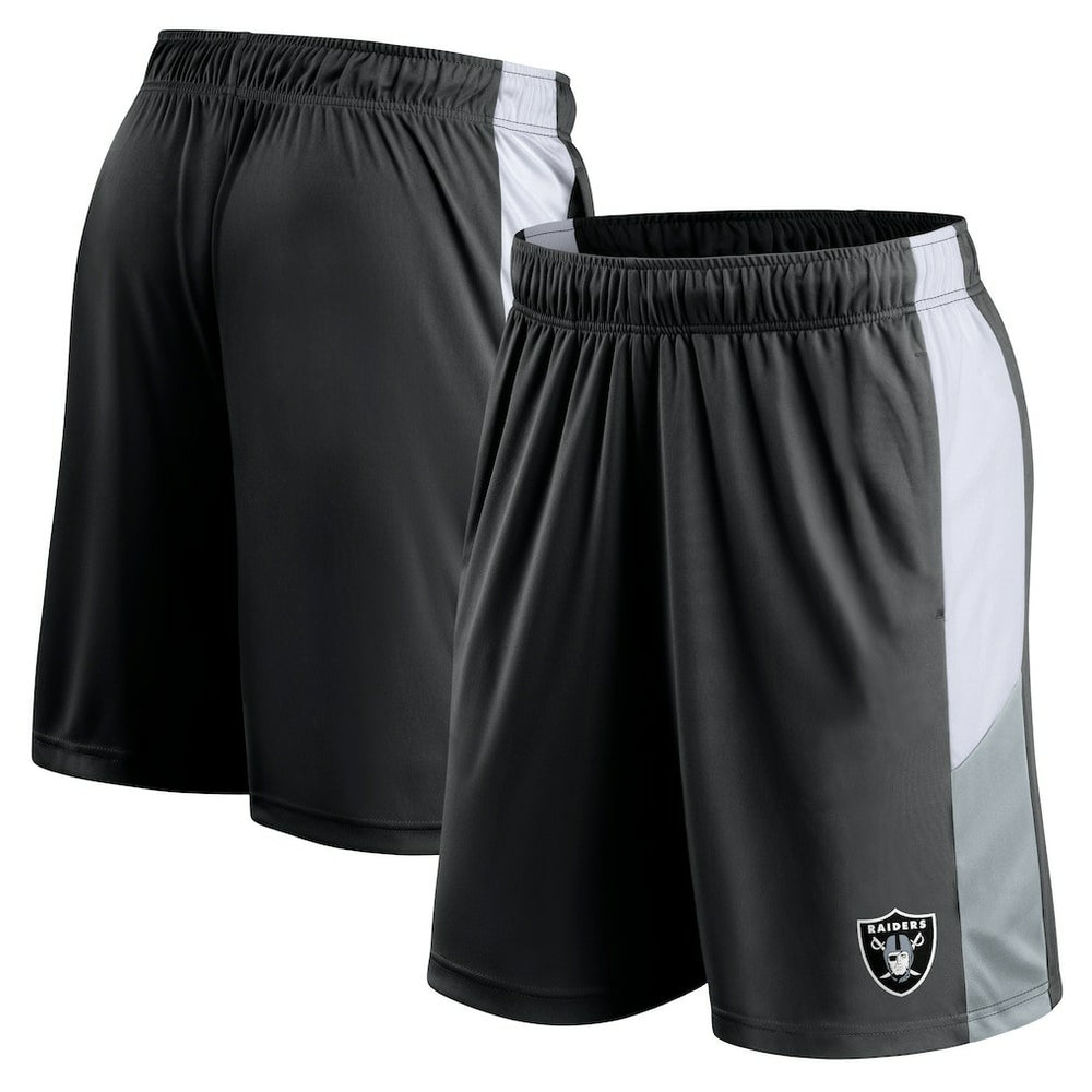 Prep Colorblock Shorts - Las Vegas Raiders Shorts