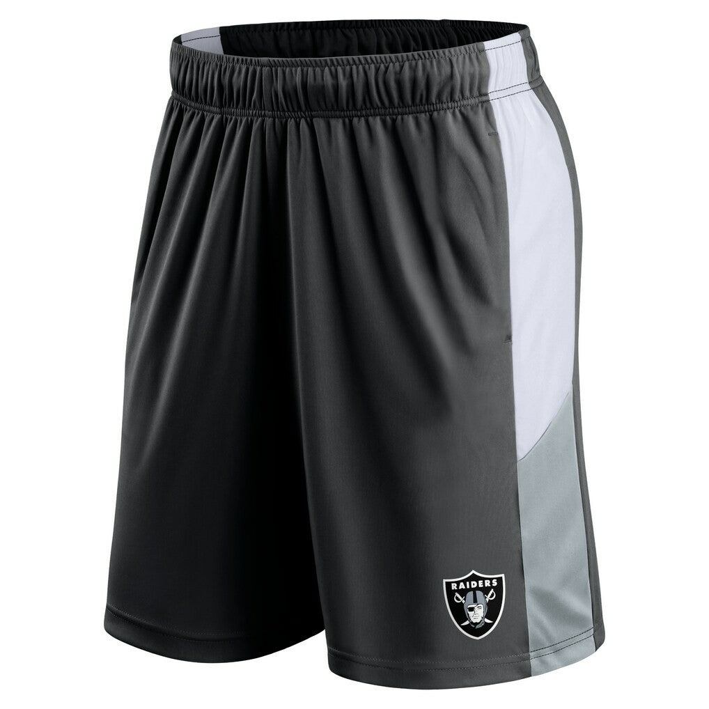 Prep Colorblock Shorts - Las Vegas Raiders Shorts