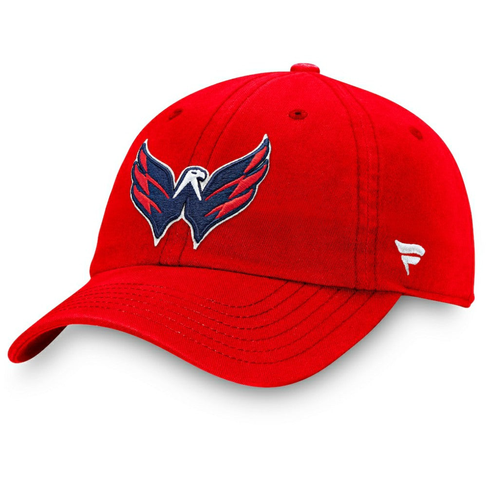 NHL Washington Capitals Fanatics Core Primary Logo Adjustable Hat