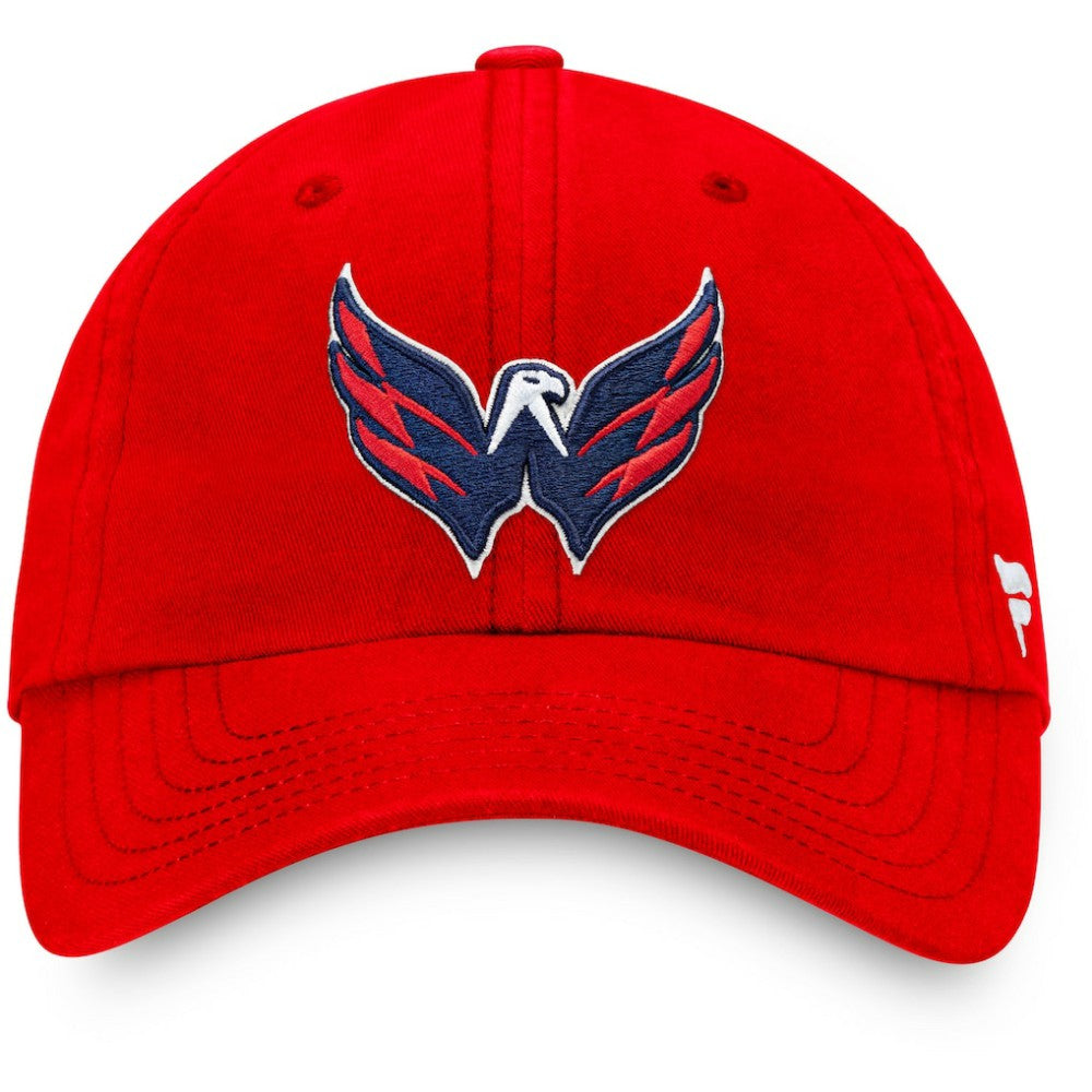 NHL Washington Capitals Fanatics Core Primary Logo Adjustable Hat