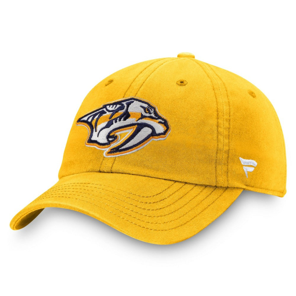 NHL Nashville Predators Fanatics Core Primary Logo Adjustable Hat
