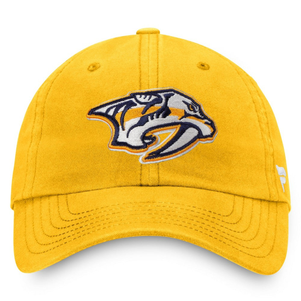 NHL Nashville Predators Fanatics Core Primary Logo Adjustable Hat