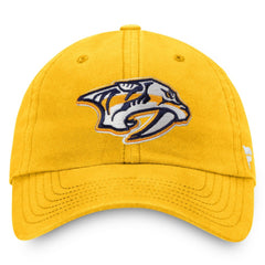 NHL Nashville Predators Fanatics Core Primary Logo Adjustable Hat