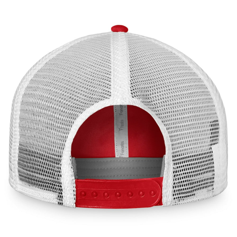 NHL Washington Capitals Fanatics Core Primary Logo Trucker Adjustable Hat