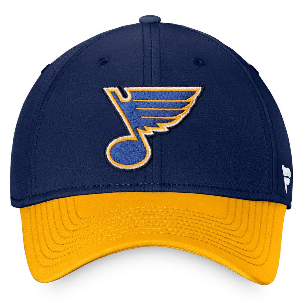 NHL St. Louis Blues Fanatics Core Primary Logo Flex Hat
