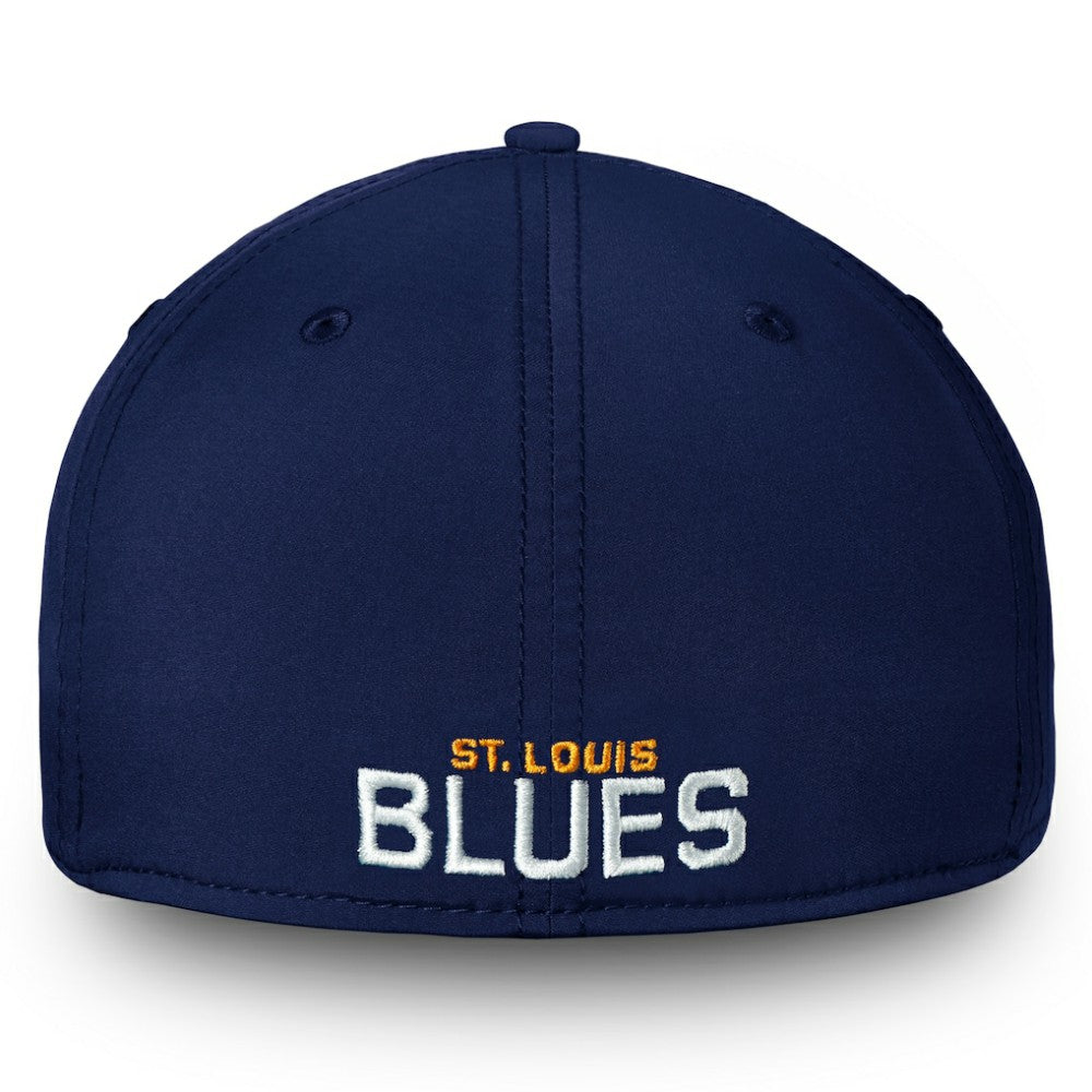 NHL St. Louis Blues Fanatics Core Primary Logo Flex Hat