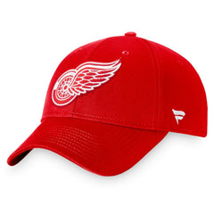 NHL Detroit Red Wings Fanatics Core Adjustable Hat