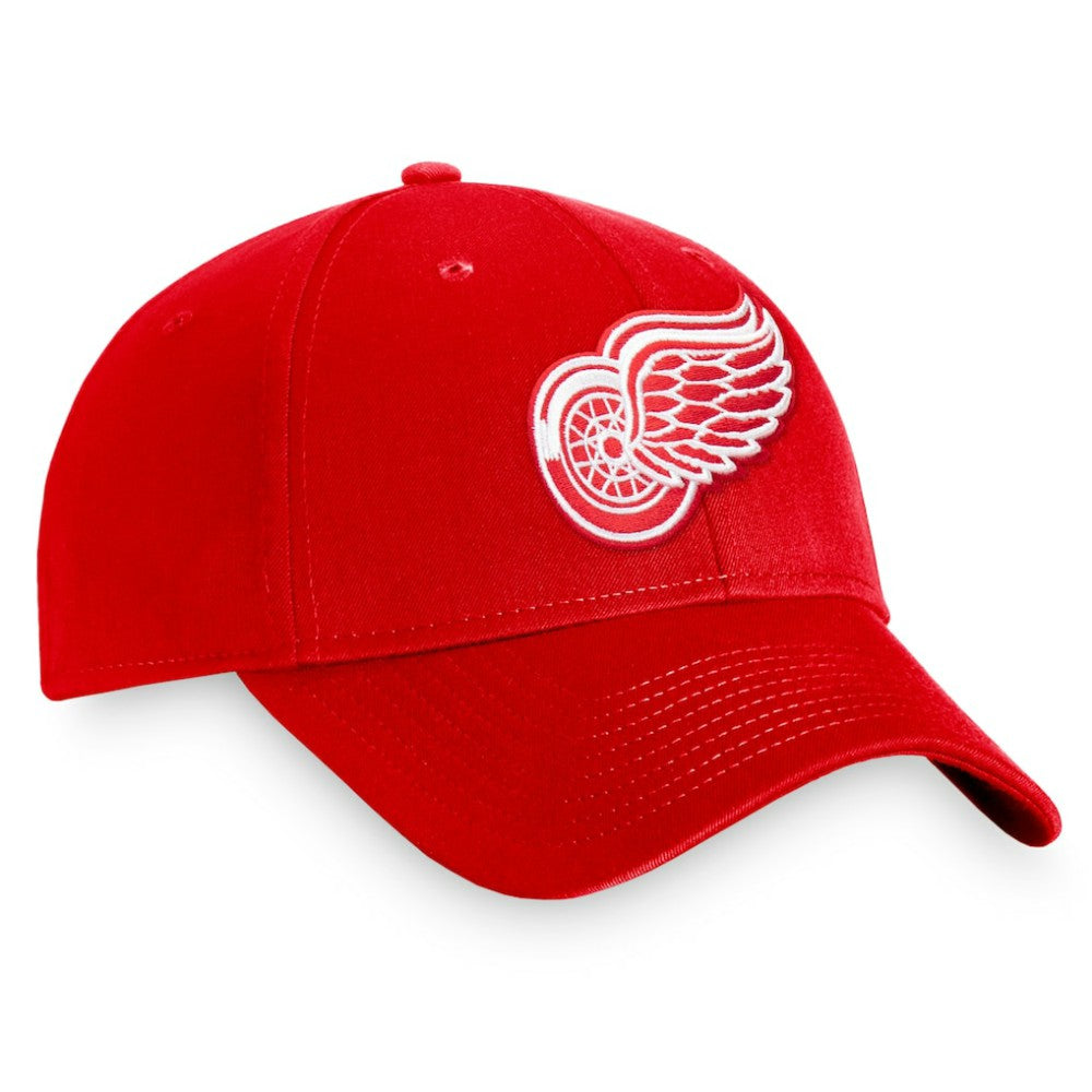 NHL Detroit Red Wings Fanatics Core Adjustable Hat