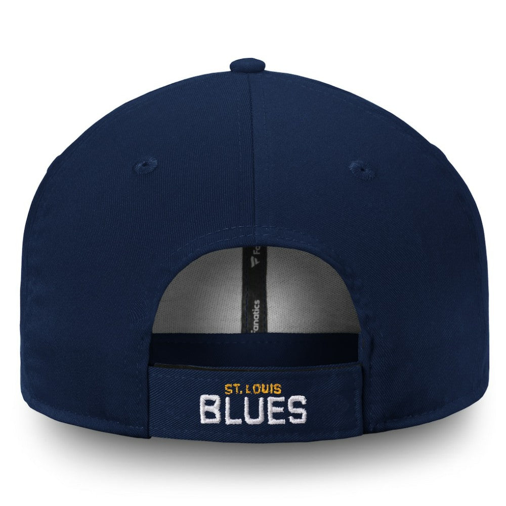 NHL St. Louis Blues Fanatics Core Adjustable Hat
