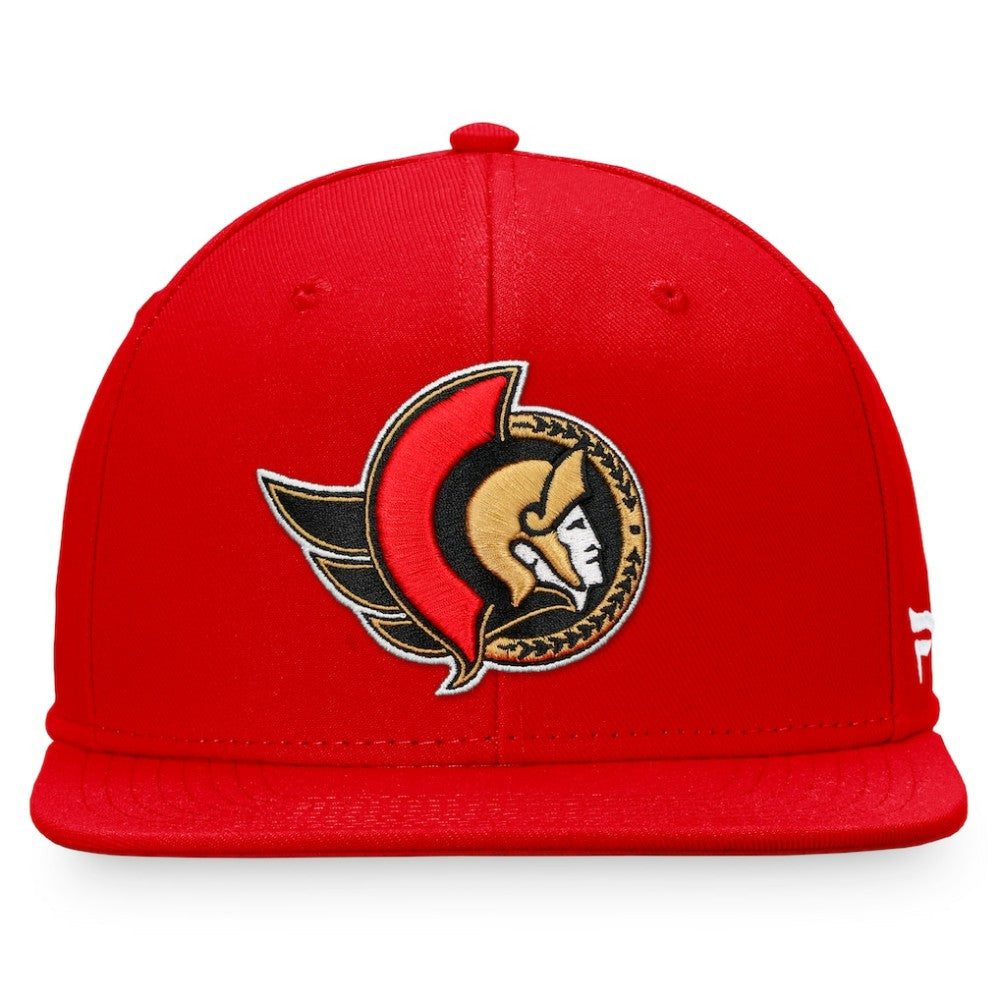 NHL Ottawa Senators Fanatics Core Primary Logo Fitted Hat