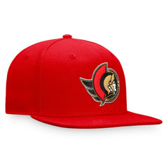 NHL Ottawa Senators Fanatics Core Primary Logo Fitted Hat