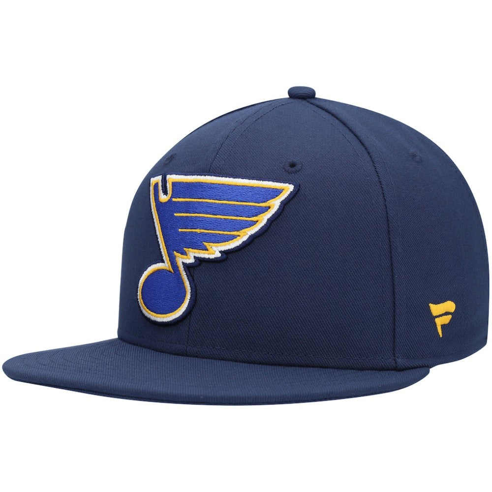 NHL St. Louis Blues Fanatics Core Primary Logo Fitted Hat