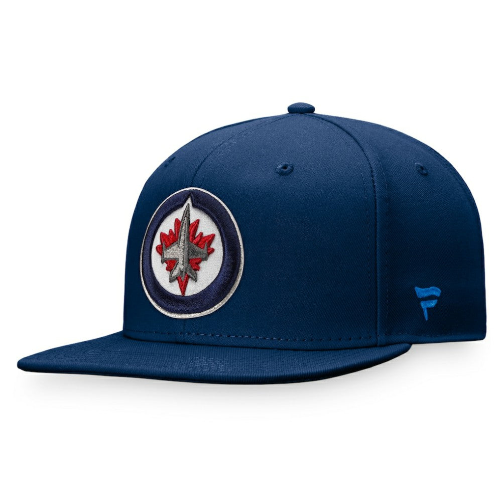 NHL Winnipeg Jets Fanatics Core Primary Logo Fitted Hat