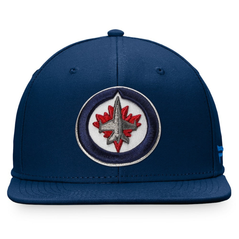 NHL Winnipeg Jets Fanatics Core Primary Logo Fitted Hat