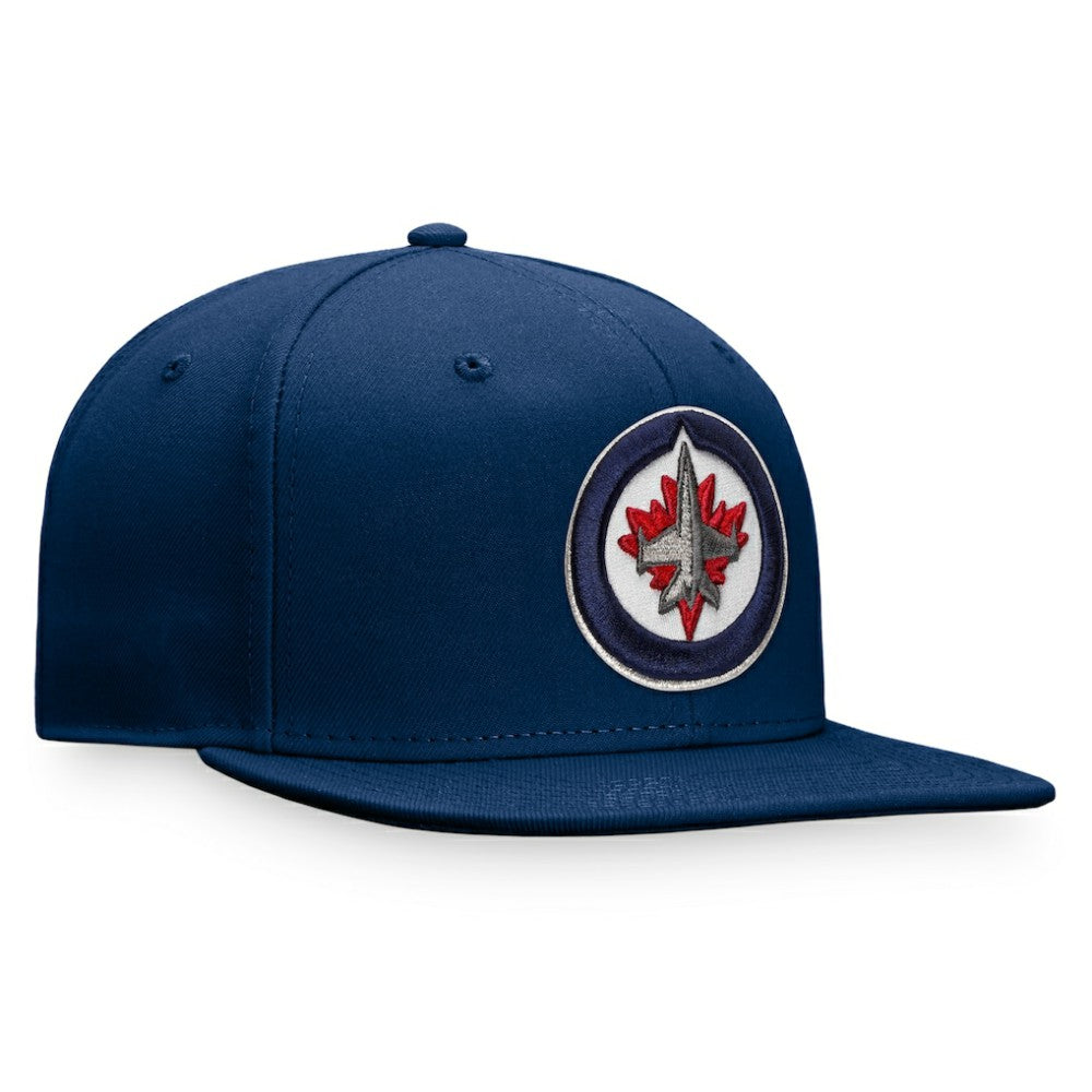 NHL Winnipeg Jets Fanatics Core Primary Logo Fitted Hat