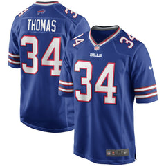 Thurman Thomas  Game Retired Player Jersey - Buffalo Bills Jerseys